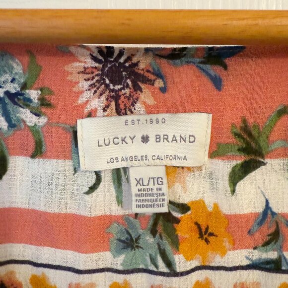 Lucky Brand Floral Maya Top - Picture 5 of 11